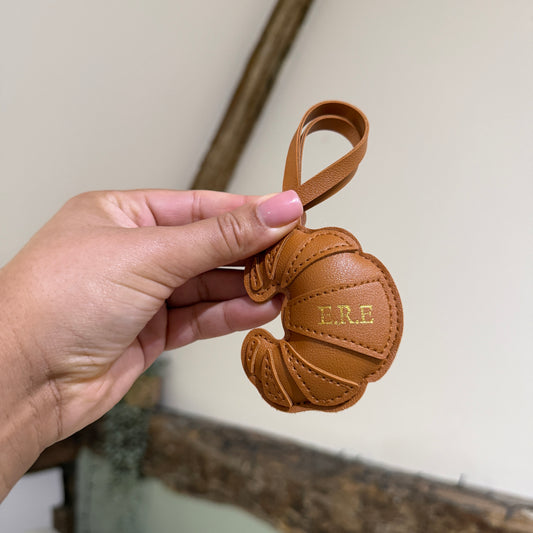 Croissant Bag Charm - Gold - E.R.E