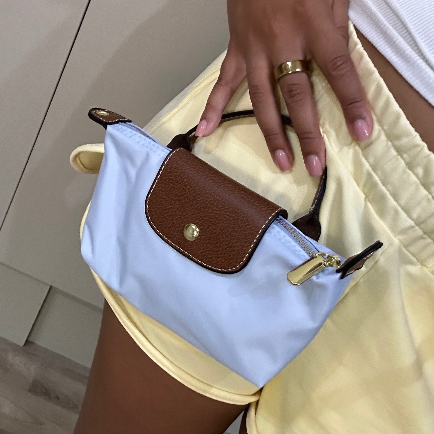 Personalised Mini Nylon Crossbody Bag