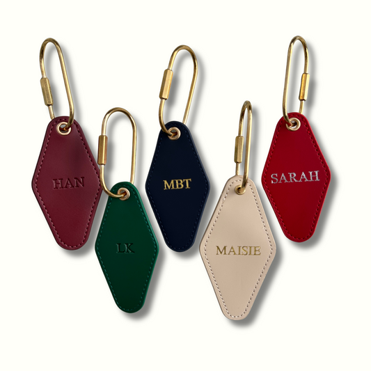 Personalised Diamond Carabiner Keychain