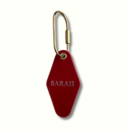 Personalised Diamond Carabiner Keychain