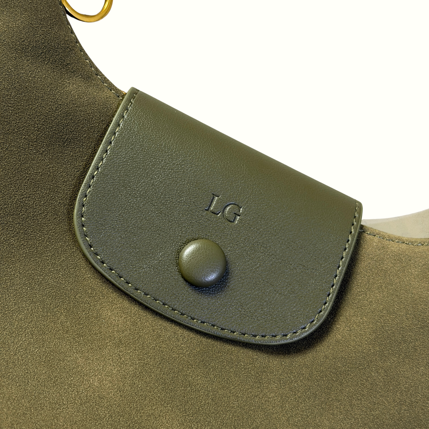 Personalised Faux Suede Bag