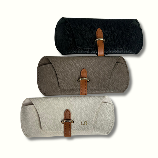 Personalised Vegan Leather Glasses Case