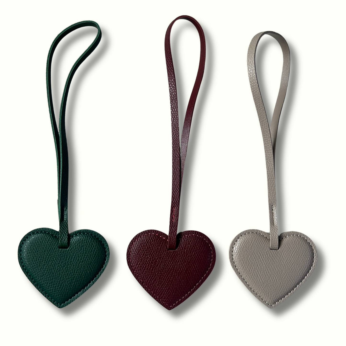Personalised Heart Bag Charm