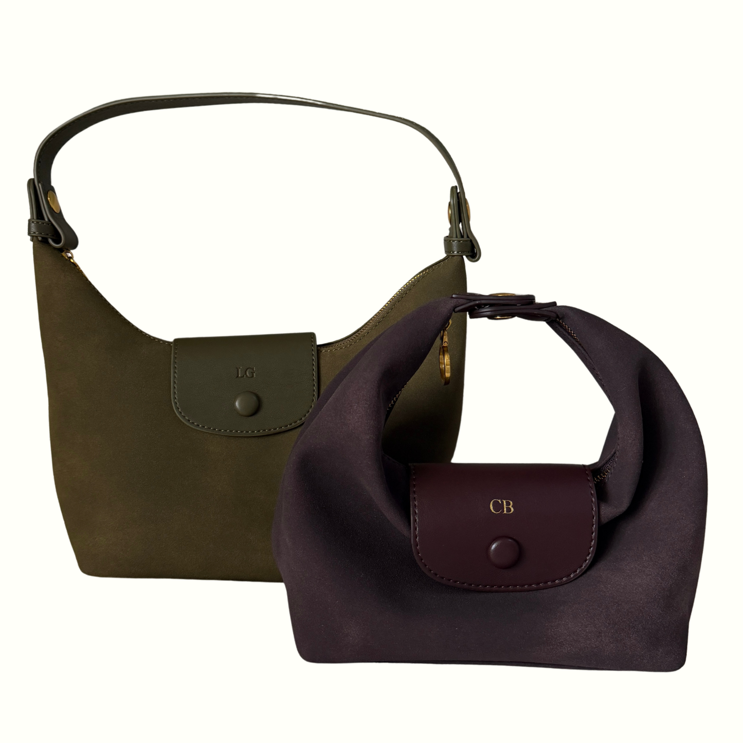 Personalised Faux Suede Bag