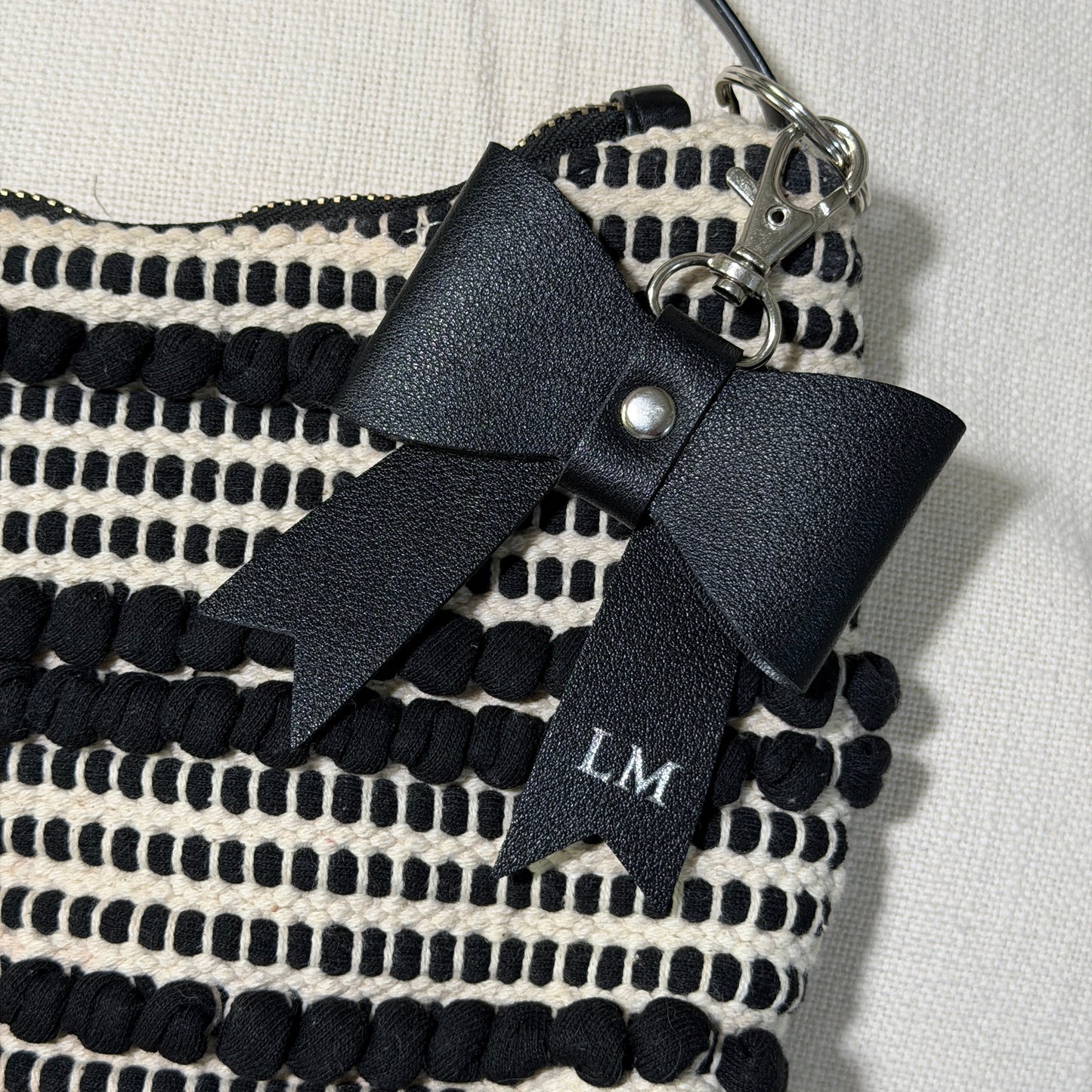 Personalised Bow Bag Cham