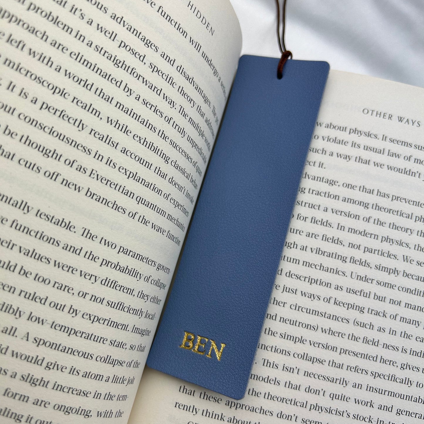 Personalised Bookmark