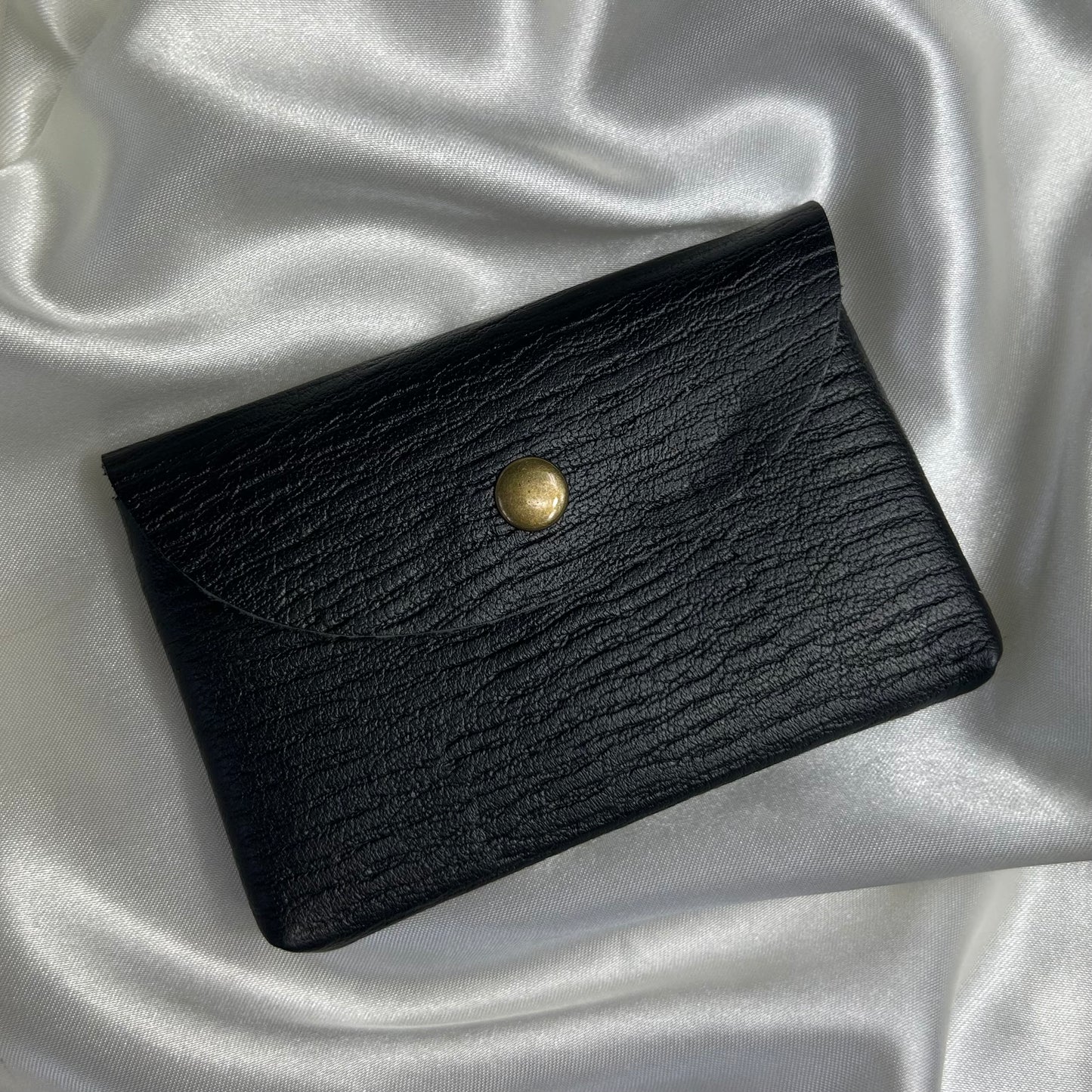 Leather Mini Flap Purse