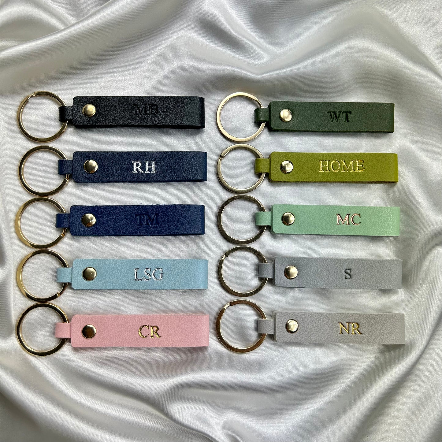 Personalised Loop Keychain