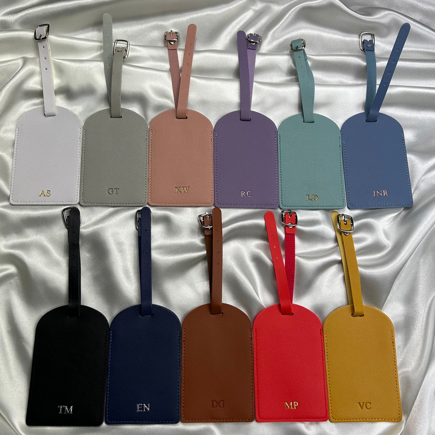 Personalised Rounded Luggage Tag