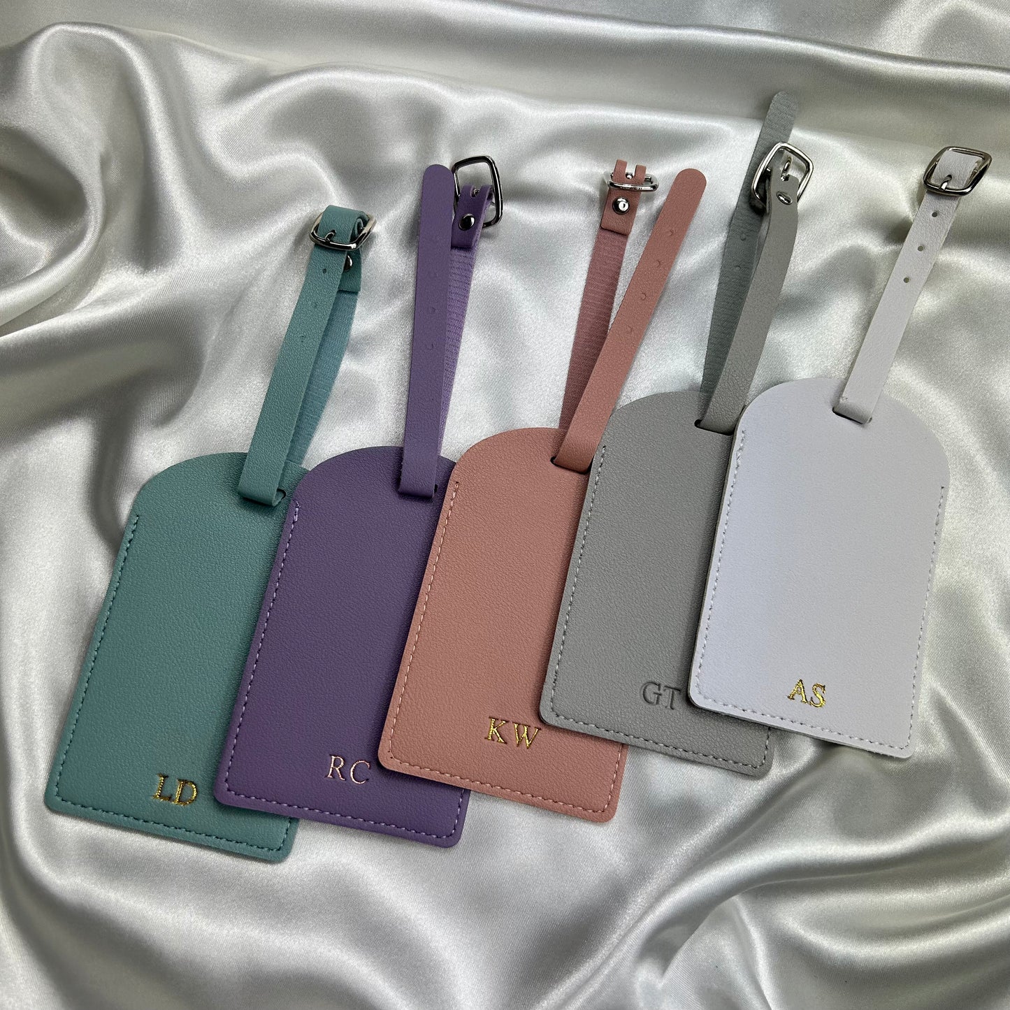 Personalised Rounded Luggage Tag