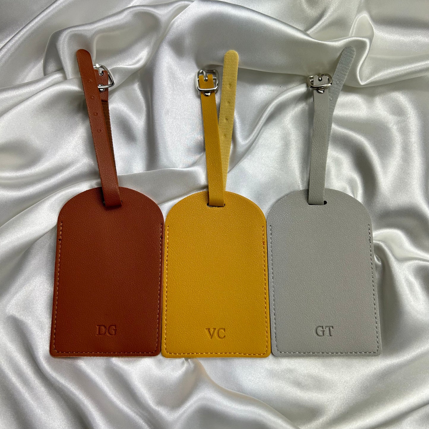 Personalised Rounded Luggage Tag