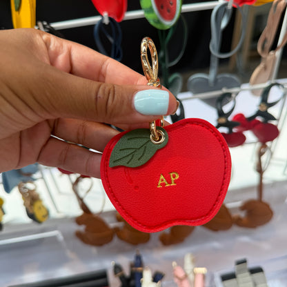 Personalised Apple Bag Charm - AirTag Holder