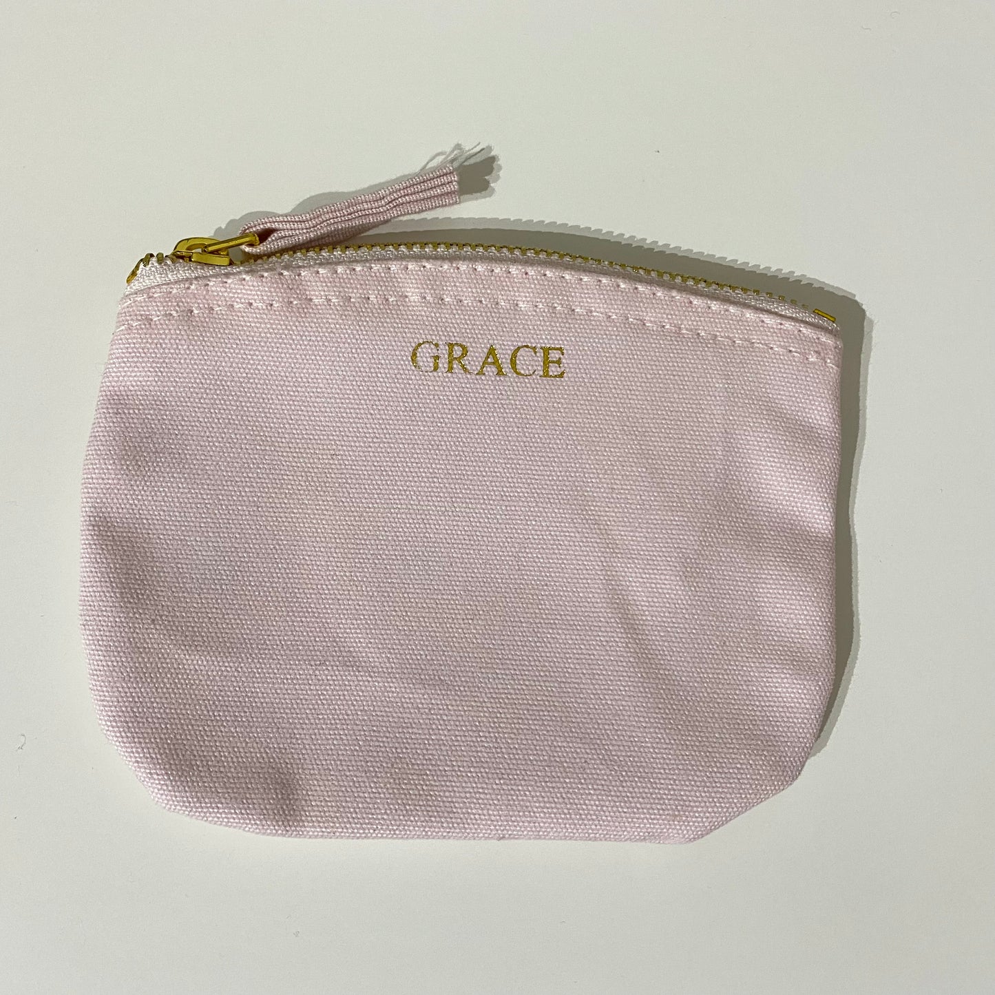 Personalised Mini Pouch Accessory Bag