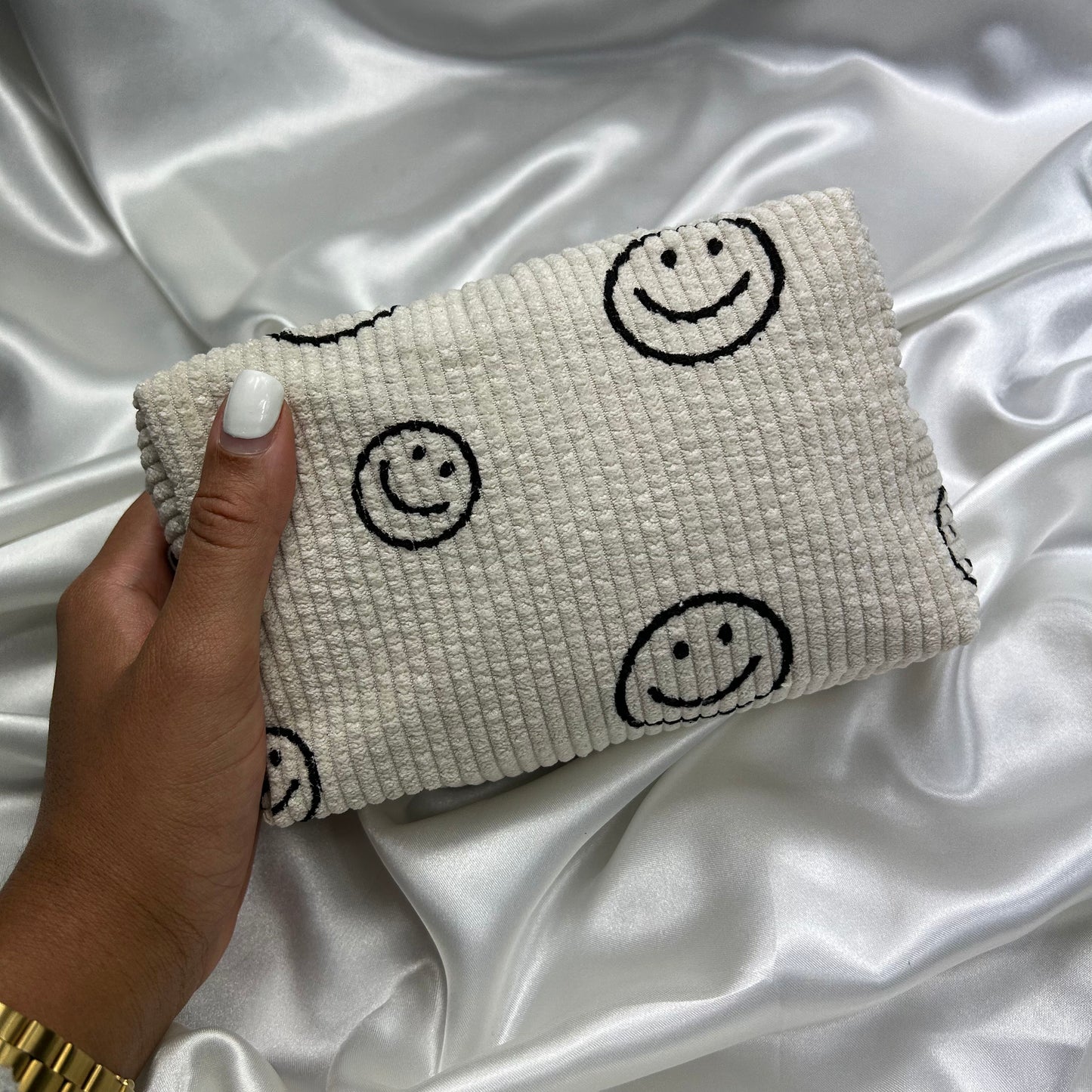 Smiley Makeup Bag