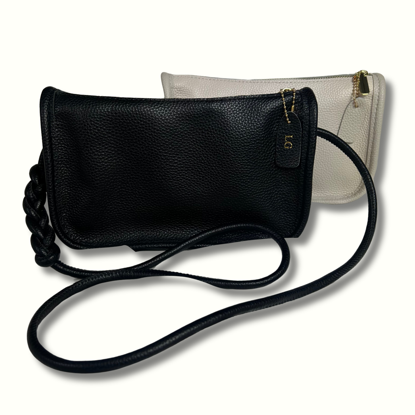 Personalised Leather Crossbody Bag