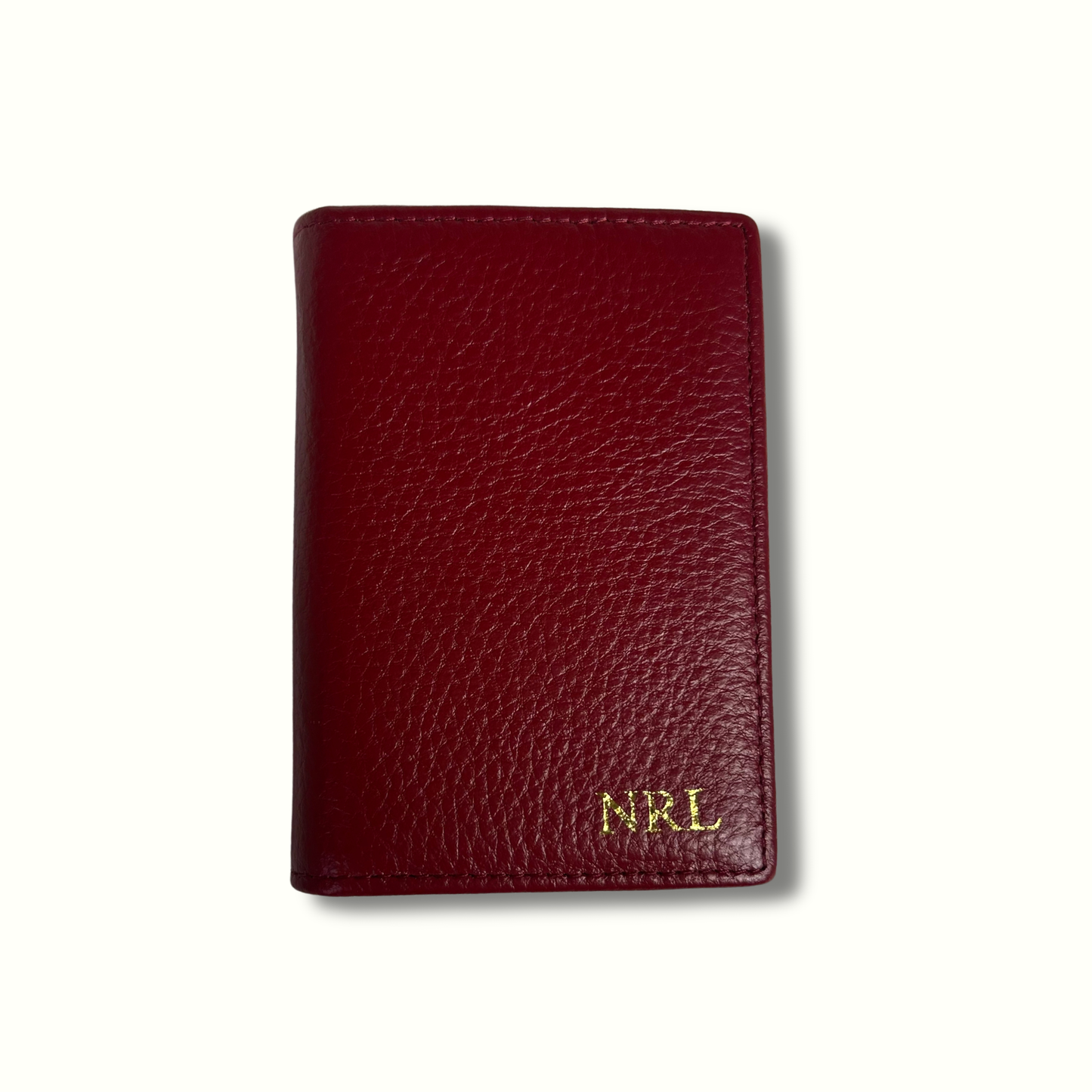 Personalised Leather Cardholder Wallet