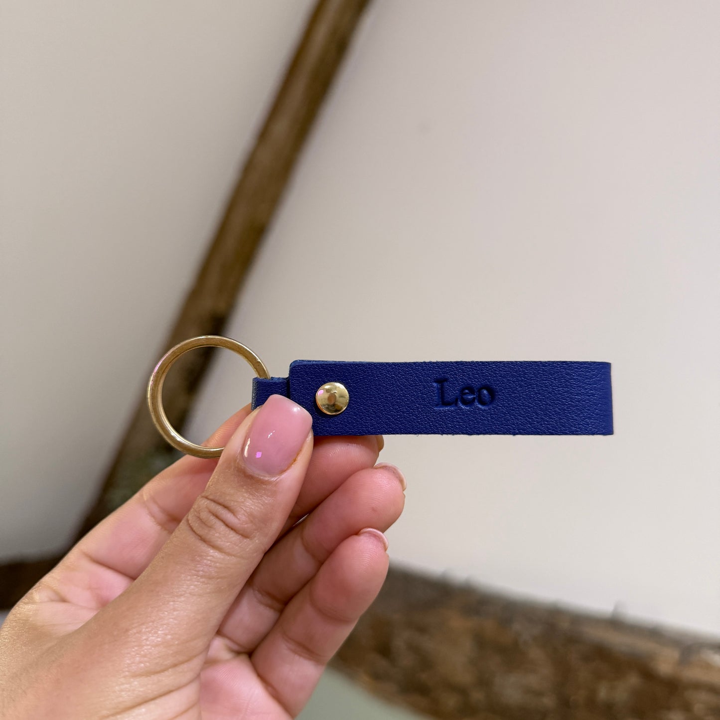 Loop Keychain - Dark Blue/ Blind - Leo