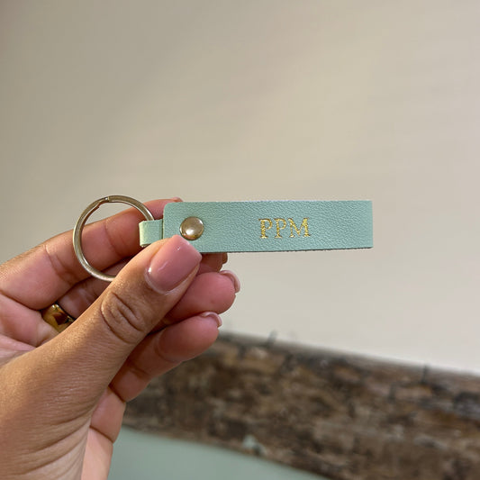 Loop Keychain - Mint Green/ Rose Gold - PPM