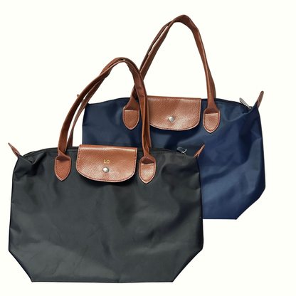 Personalised Medium Nylon Handbag