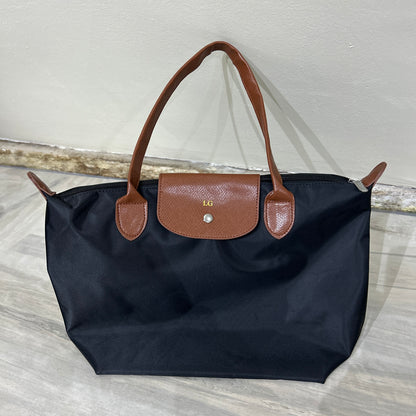 Personalised Medium Nylon Handbag