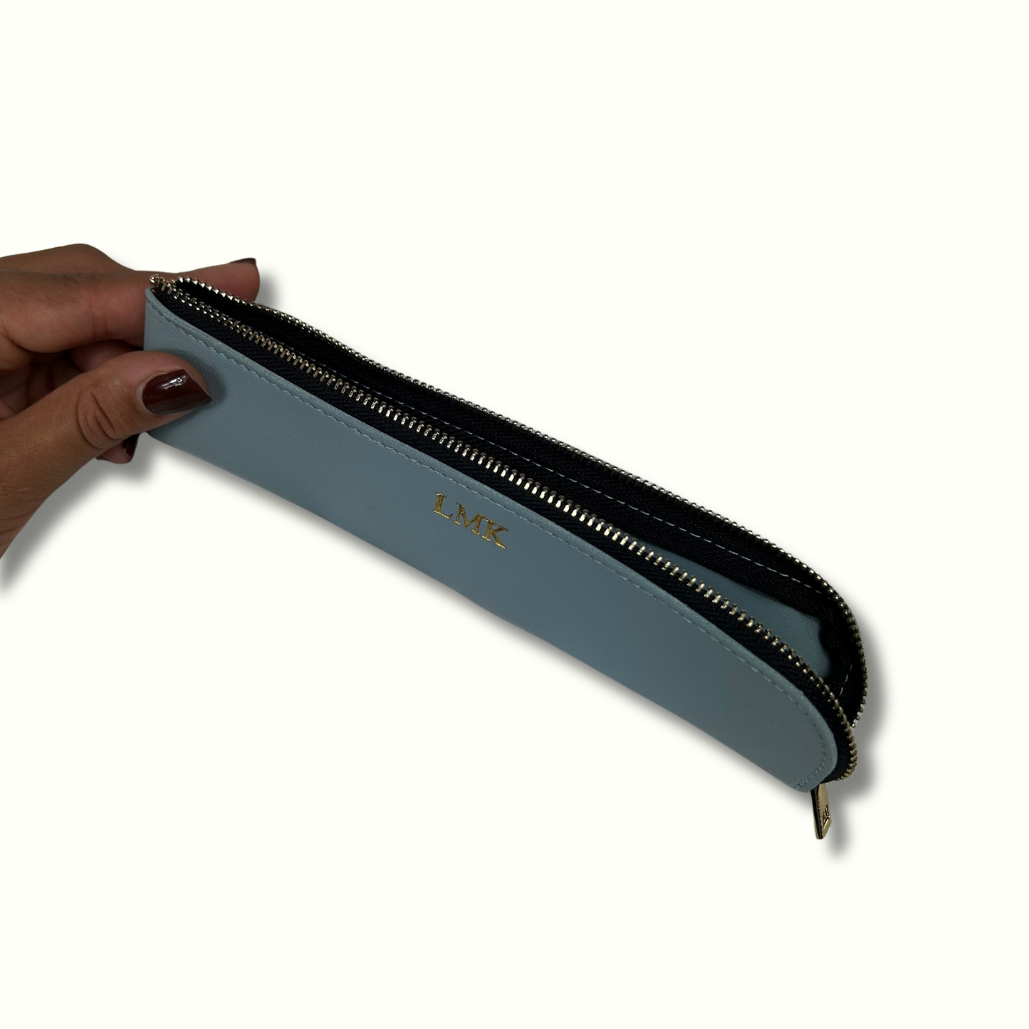 Personalised Vegan Leather Pencil Case