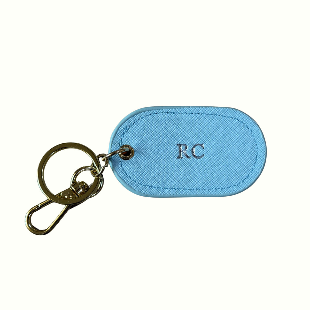 Personalised Oval Keyring