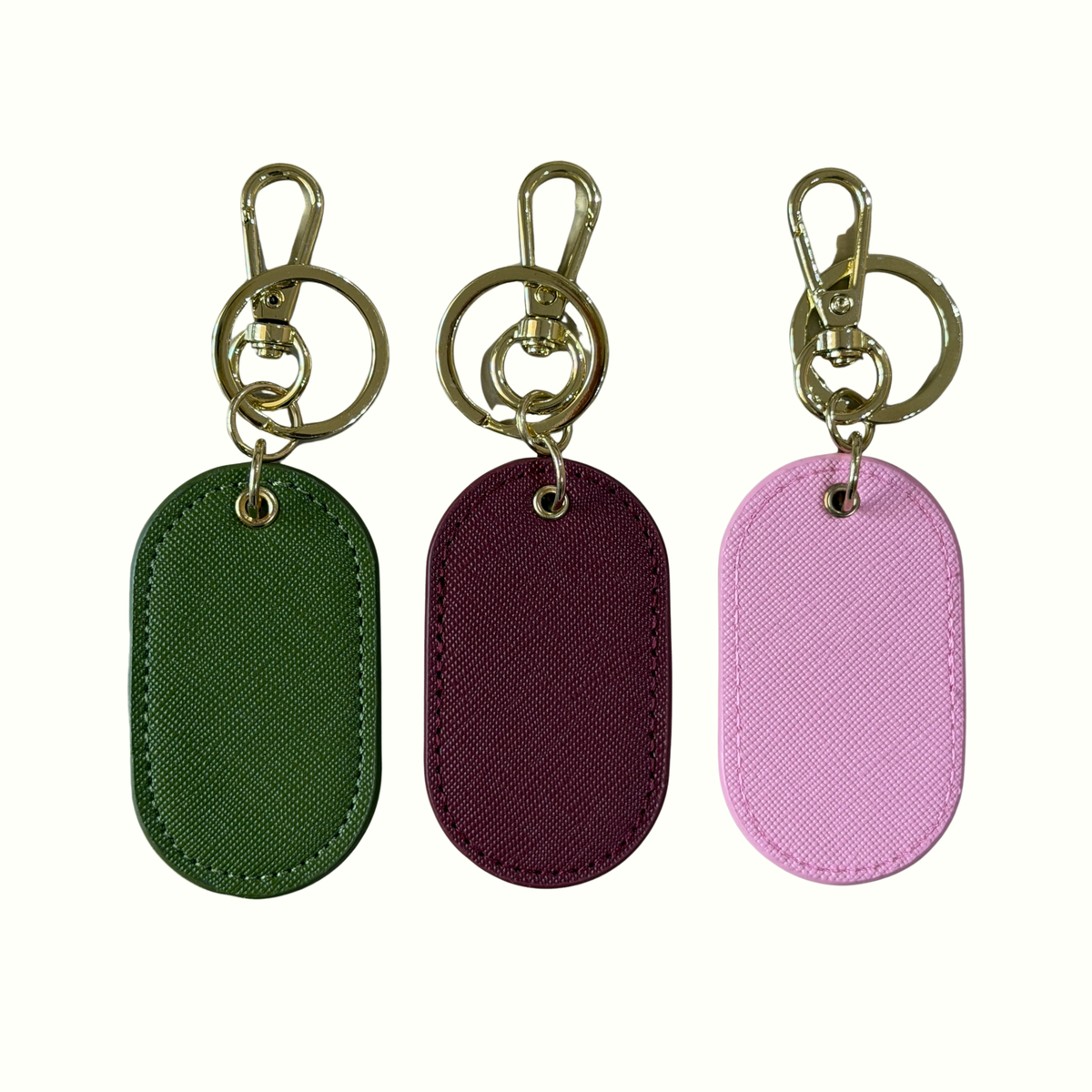 Personalised Oval Keyring