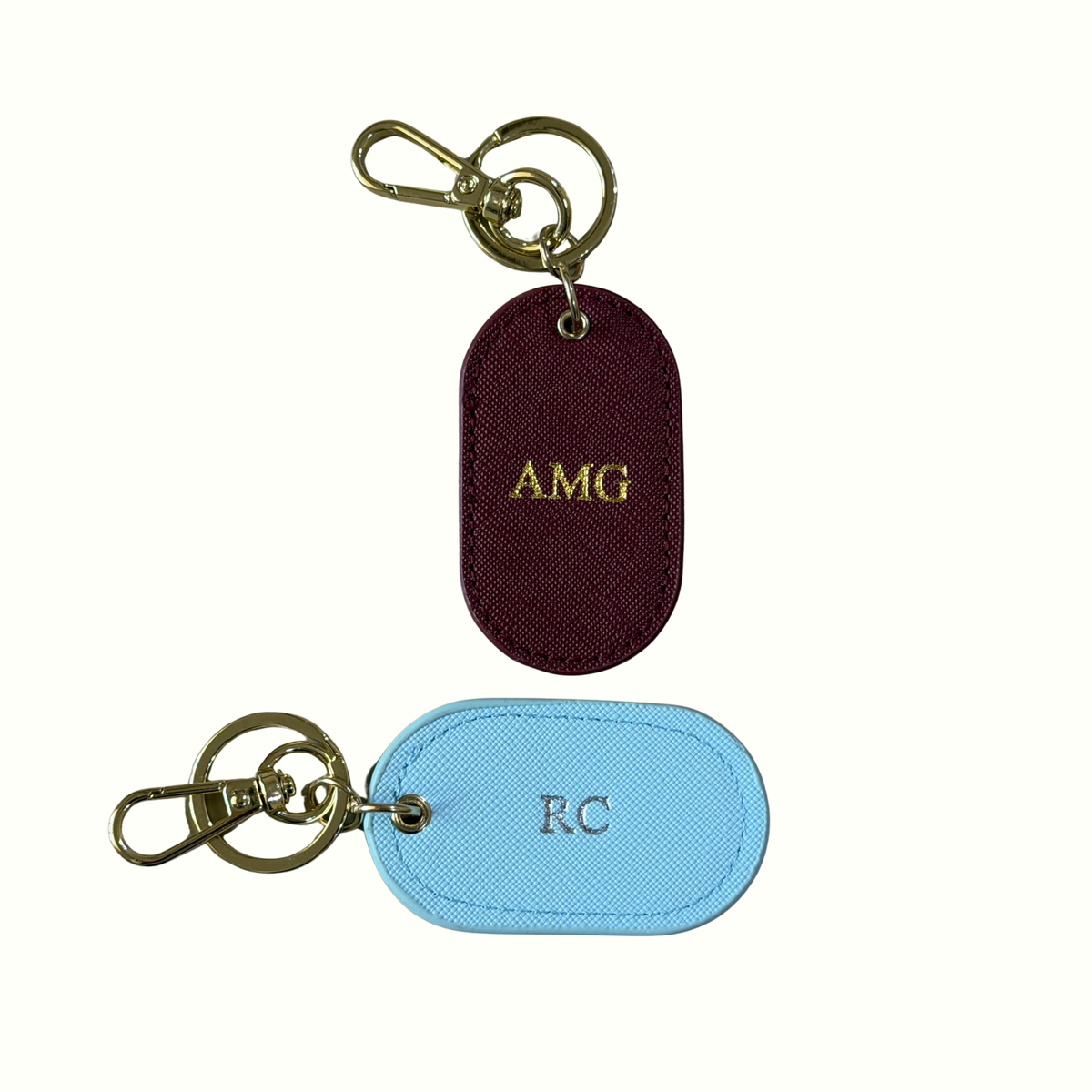 Personalised Oval Keyring