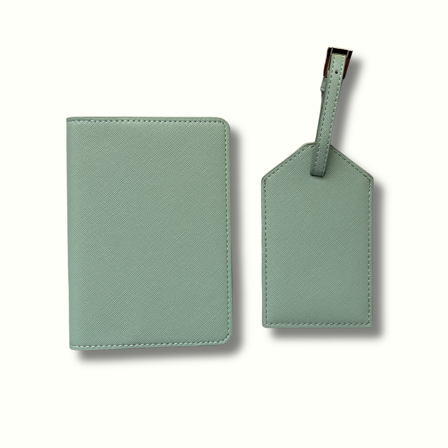 Personalised Vegan Leather Luggage Tag