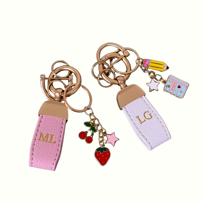 Personalised Charm Builder Keyring