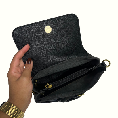 Personalised Vegan Leather Crossbody Bag