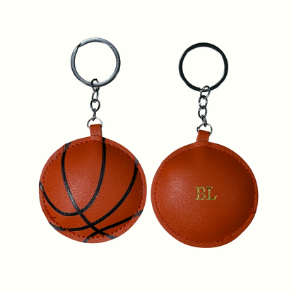 Personalised Basketball Keyring