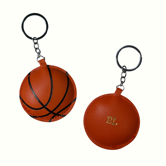 Personalised Basketball Keyring