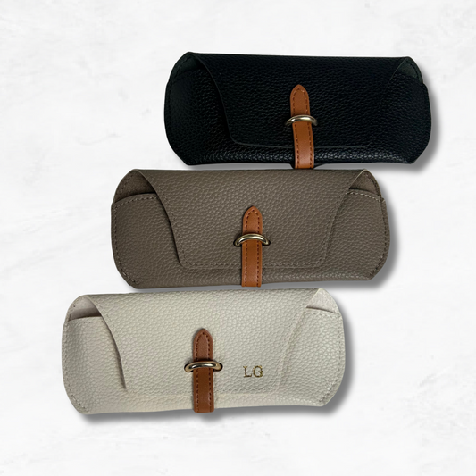 Personalised Vegan Leather Glasses Case