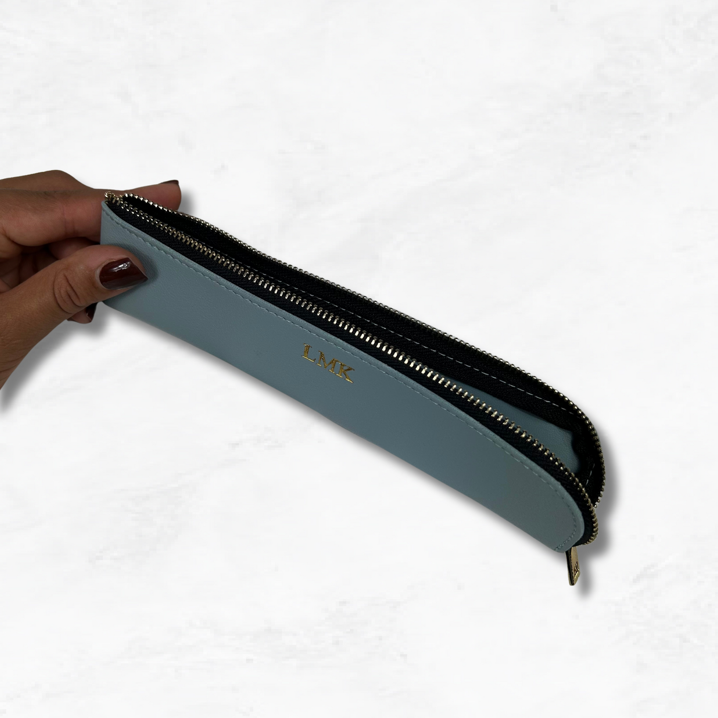 Personalised Vegan Leather Pencil Case