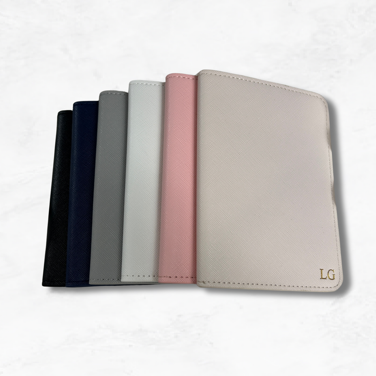 Personalised Vegan Leather Passport Cover